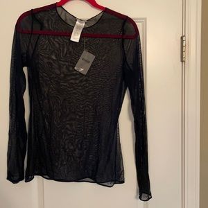 Wilford Sheer Black Top